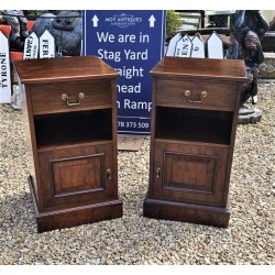 Pair Bedside Cabs C.1920